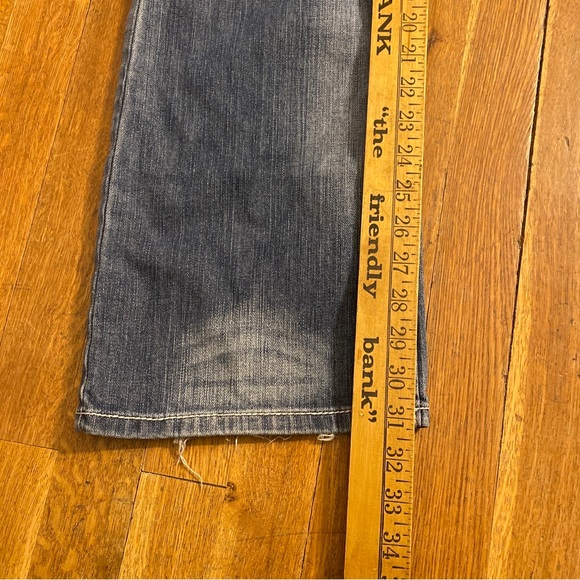 Harley Davidson Jeans Womens 10 Tall Denim Pants Boot Cut Flap Pockets 32”x31” - Picture 12 of 13